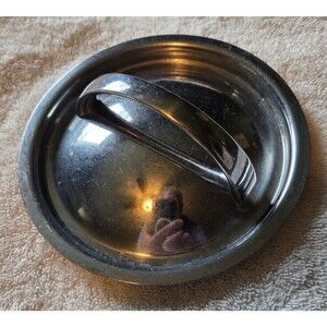 Universal Unbranded 6 in Stainless Steel Replacement Pot Lid Inner Rim 5.25 in